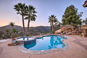 Luxe Escondido Home with Private Pool and Hot Tub, Escondido